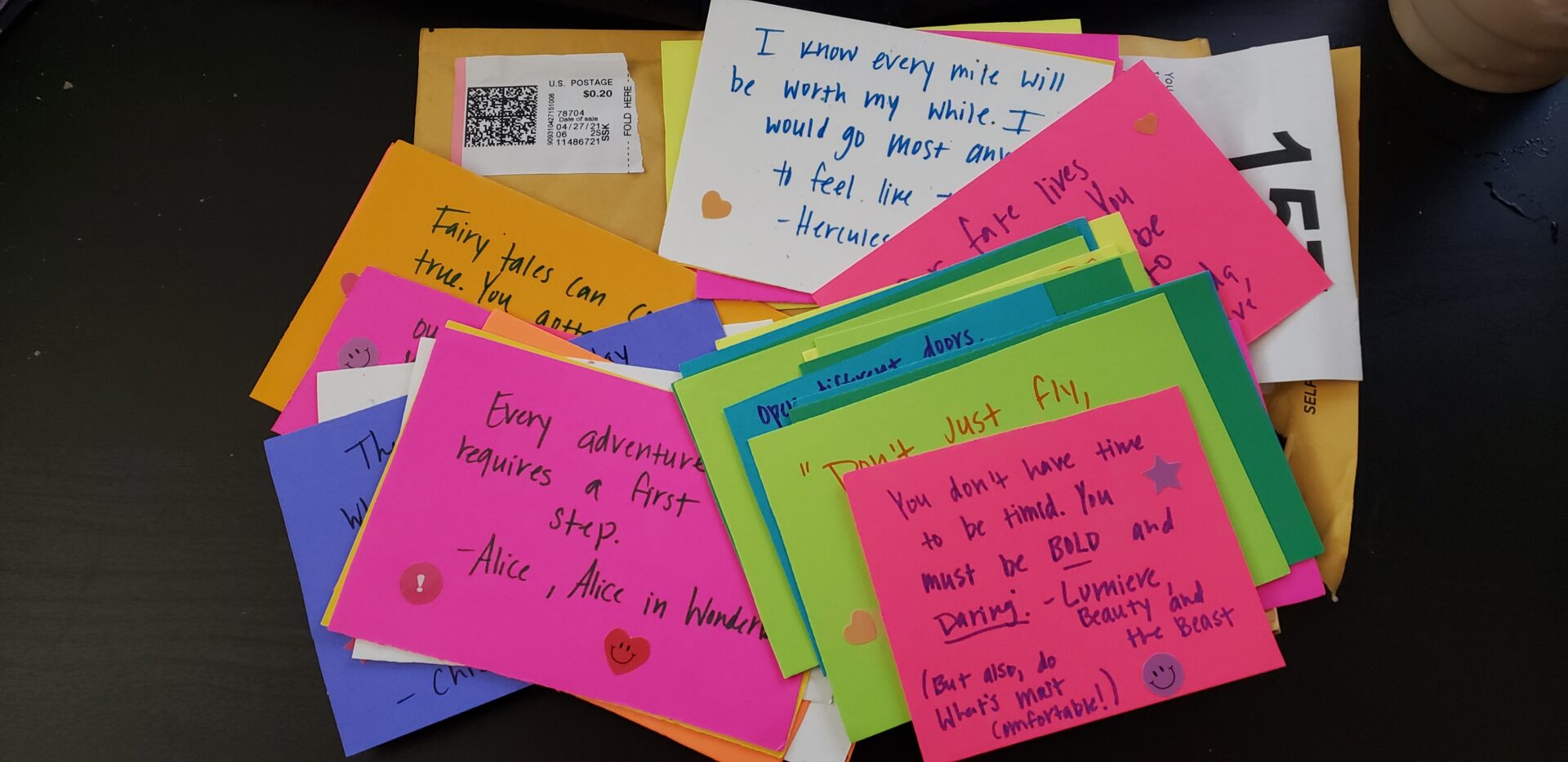 Hand-Written Notecards